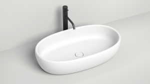 Раковина Salini LUCE 700х400х155 S-Stone, матовый 110721M Раковина Salini LUCE 700х400х155 S-Stone, матовый 110721M