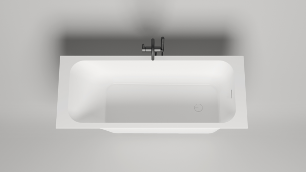 Ванна S-Sense ORLANDA 160*70 матовая, слив интегрированный, д/к матовый в Сочи и Адлере