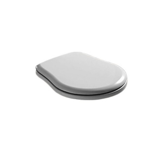 KERASAN Retro Сиденье для унитаза, цвет белый/хром 109001 KERASAN Retro Сиденье для унитаза, цвет белый/хром 109001