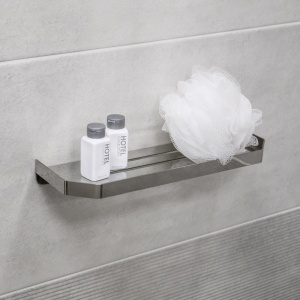 "HI-TECH" Полка прямоугольная одноэтажная хром FX-843 в Сочи и Адлере