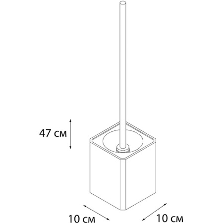Ёрш для унитаза Fixen Text, белый (FX-230-5) в Сочи и Адлере Ёрш для унитаза Fixen Text, белый (FX-230-5) в Сочи и Адлере