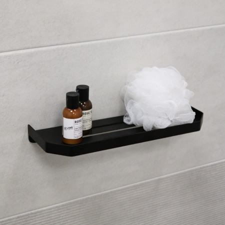 "HI-TECH" Полка прямоугольная одноэтажная черная FX-843B в Сочи и Адлере