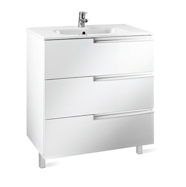 Тумба под раковину Roca Victoria Nord Ice Edition 80, подвесная, белый (ZRU9302835) Тумба под раковину Roca Victoria Nord Ice Edition 80, подвесная, белый (ZRU9302835)