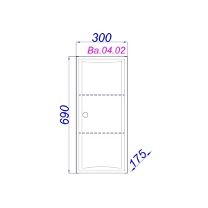 БАРСЕЛОНА 30 Шкафчик навесной универсальный в Сочи и Адлере БАРСЕЛОНА 30 Шкафчик навесной универсальный в Сочи и Адлере