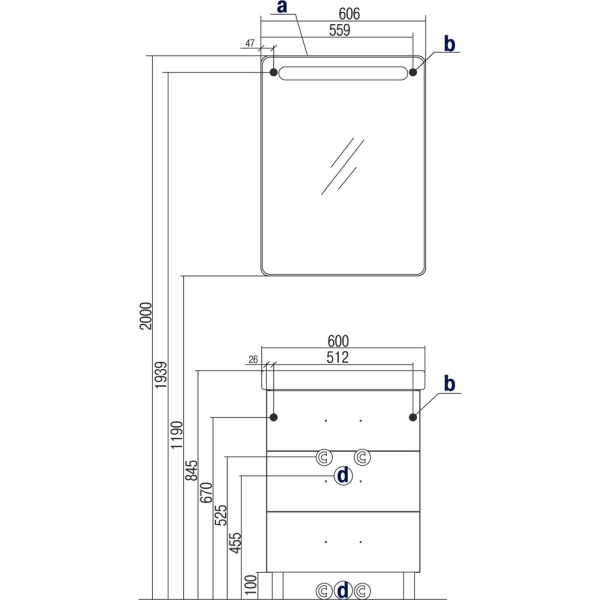 АМЕРИНА 60М тумба 3 ящика на ножках белый Тигода 60 в Сочи и Адлере АМЕРИНА 60М тумба 3 ящика на ножках белый Тигода 60 в Сочи и Адлере