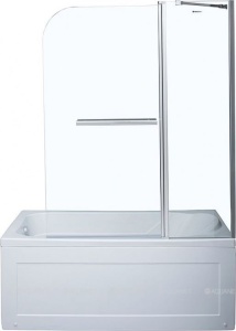 Шторка для ванны Aquanet SG-1200, прозрачное стекло Шторка для ванны Aquanet SG-1200, прозрачное стекло