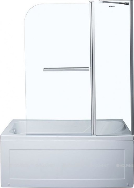Шторка для ванны Aquanet SG-1200, прозрачное стекло Шторка для ванны Aquanet SG-1200, прозрачное стекло