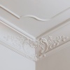 Классический настенный молдинг со спокойными завитками, д 200 x в 2,5 x ш 1,2 см Duropolymer® , Также доступна гибкая (flex) версия в Сочи и Адлере