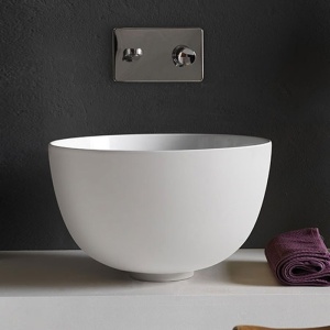 Kerasan Ciotola Умывальник накладной С1 D=46см H=29 см, цвет белый Kerasan Ciotola Умывальник накладной С1 D=46см H=29 см, цвет белый