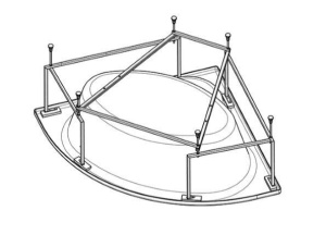 Монтажный комплект к а/в Bali Монтажный комплект к а/в Bali