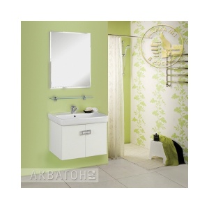 ОПТИМА 65 зеркало белый глянец  в Сочи и Адлере