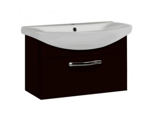 АРИЯ 65 тумба подвесная 1ящ черный глянец (SMILE-65) АРИЯ 65 тумба подвесная 1ящ черный глянец (SMILE-65)