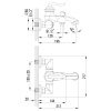 Смеситель Lemark Brava LM4712G для ванны в Сочи и Адлере