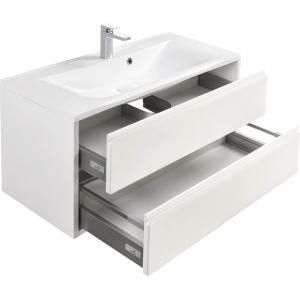 Римини 100 тумба-умывальник, белый глянец в Сочи и Адлере Римини 100 тумба-умывальник, белый глянец в Сочи и Адлере