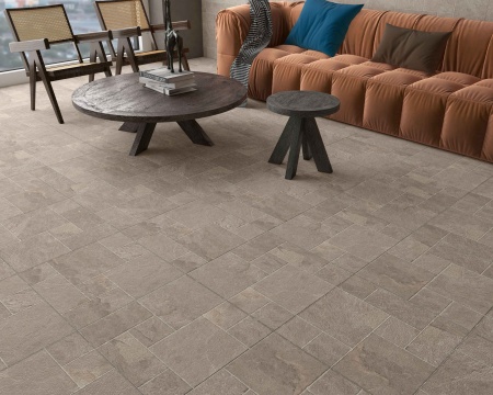 Керамогранит Delgado Stone Beige punch matt 12мм R10 60*60 в Сочи и Адлере