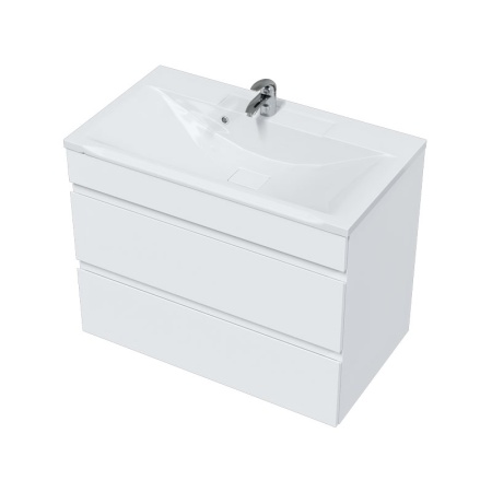 Next 80/2 тумба подвесная (2 ящика) (дополнительно More 80 раковина)