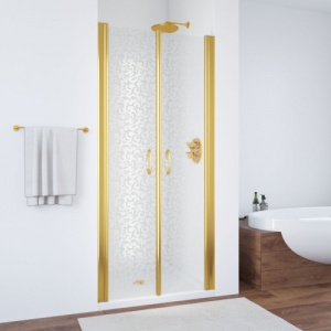 Дверь в душеваой проем 2-х створчатая