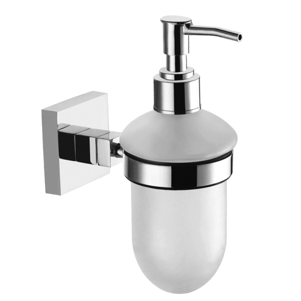 Дозатор жидкого мыла AZARIO RINA стеклянный, хром (AZ-87012)815 в Сочи и Адлере