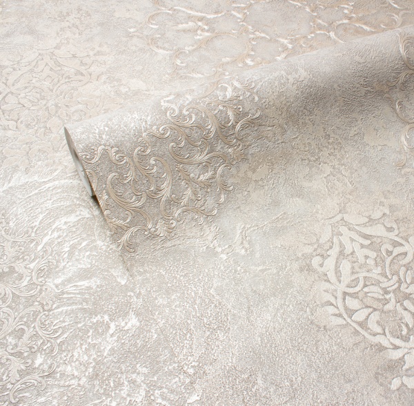Обои Victoria Stenova Leonardo винил на флизелиновой основе, 1.06*10.05 м, золотисто-бежевый мотив в Сочи и Адлере