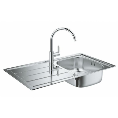 Grohe 31552 SD0 K200 Мойка врезная 860х500мм, оборачиваемая, с корзинчатым вентилем