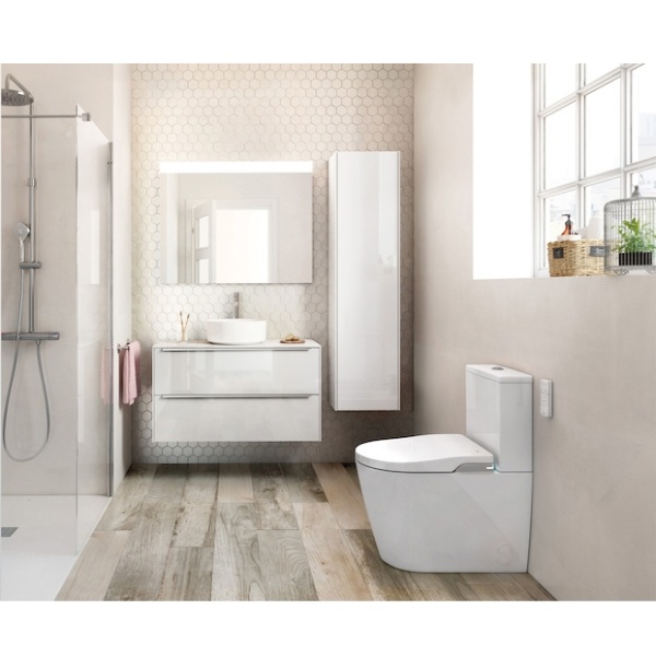 INSPIRA IN-WASH In-Wash® - Приставной напольный унитаз-биде с двойным выпуском. Требуется подключение к сети. в Сочи и Адлере INSPIRA IN-WASH In-Wash® - Приставной напольный унитаз-биде с двойным выпуском. Требуется подключение к сети. в Сочи и Адлере