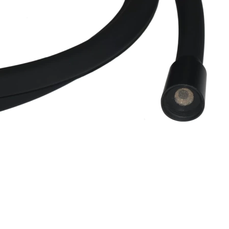 Шланг для душа, черный матовый, силиконовый, 1,5м, Optima Home, IDDIS, OPH15BLi19 в Сочи и Адлере