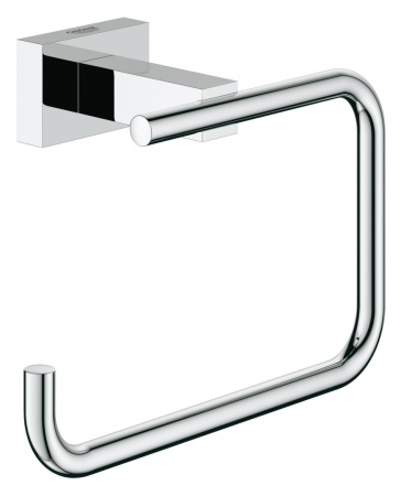 40507001 Держатель для туалетной бумаги GROHE Essentials Cube без крышки, хром 