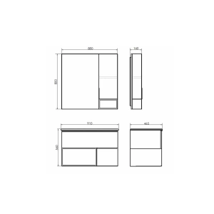 COMFORTY Тумба-умывальник "Франкфурт-90" дуб шоколадно-коричневый с раковиной  COMFORTY 90E черная матовая в Сочи и Адлере COMFORTY Тумба-умывальник "Франкфурт-90" дуб шоколадно-коричневый с раковиной  COMFORTY 90E черная матовая в Сочи и Адлере