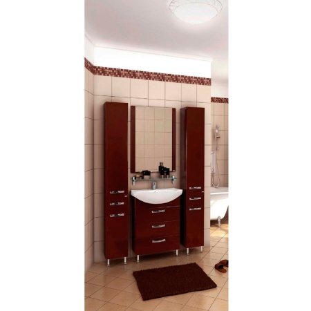 АРИЯ 65 Зеркало темно-коричневое без полки в Сочи и Адлере