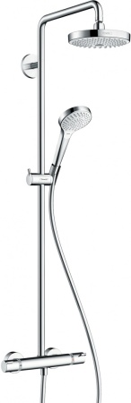 Душевая стойка Hansgrohe Croma Select S 180 2jet 27253400 с термостатом