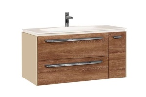 Блент 80 2Б тумба крем/дуб европейский 1A160901BLAP0 Блент 80 2Б тумба крем/дуб европейский 1A160901BLAP0