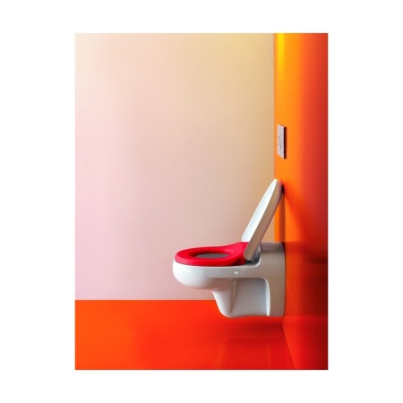 FLORAKIDS сиденье с крышкой для унитаза 8.2003.1, цвет белый, softclose, антибактериальное покрытие																																	 в Сочи и Адлере