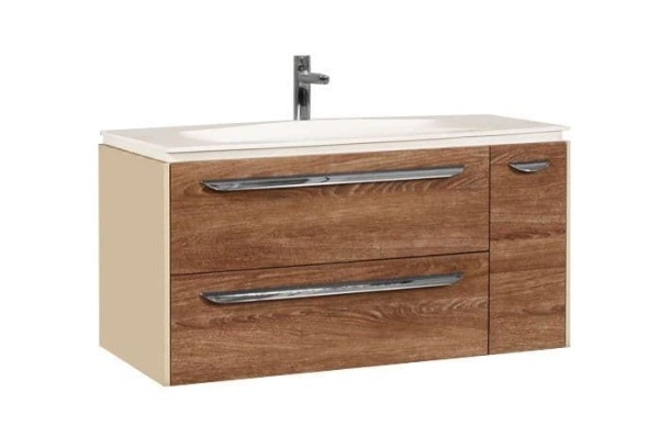 Блент 80 2Б тумба крем/дуб европейский 1A160901BLAP0 Блент 80 2Б тумба крем/дуб европейский 1A160901BLAP0