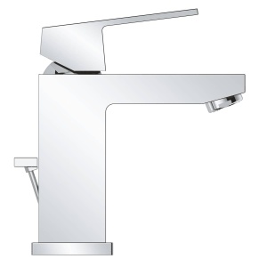23127000 GROHE Eurocube Смеситель для раковины, с д/к в Сочи и Адлере 23127000 GROHE Eurocube Смеситель для раковины, с д/к в Сочи и Адлере