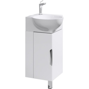 РИО 45 Тумба напольная угловая, две двери с раковиной ДЕЛЬТА 45 (450*180*450) РИО 45 Тумба напольная угловая, две двери с раковиной ДЕЛЬТА 45 (450*180*450)