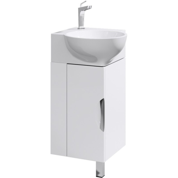 РИО 45 Тумба напольная угловая, две двери с раковиной ДЕЛЬТА 45 (450*180*450) РИО 45 Тумба напольная угловая, две двери с раковиной ДЕЛЬТА 45 (450*180*450)