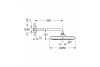 26668000 GROHE Tempesta 250 Верхний душ 250, круглый c душевым кронштейном 380мм, хром в Сочи и Адлере 26668000 GROHE Tempesta 250 Верхний душ 250, круглый c душевым кронштейном 380мм, хром в Сочи и Адлере