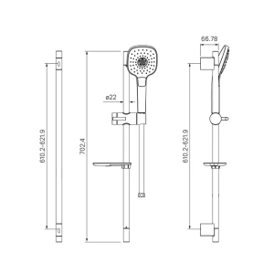 Душевой гарнитур, Sena, IDDIS, SEN3F70i16 в Сочи и Адлере Душевой гарнитур, Sena, IDDIS, SEN3F70i16 в Сочи и Адлере