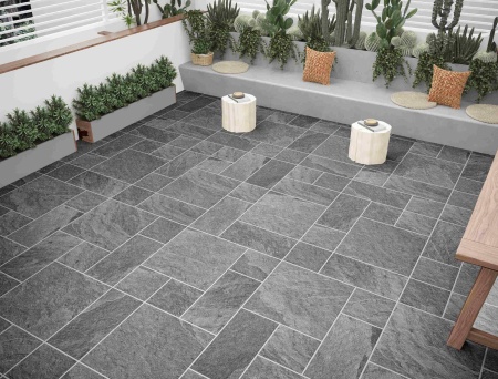 Керамогранит Brasilian Nero R10 matt 12мм 60*60