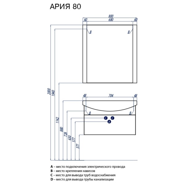 АРИЯ 80 Зеркало  в Сочи и Адлере АРИЯ 80 Зеркало  в Сочи и Адлере