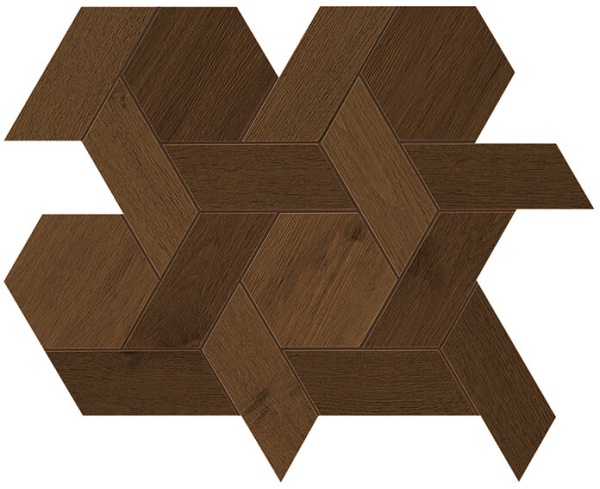 Мозаика Heartwood Moka Mansion Weave 34,6x40 Мозаика Heartwood Moka Mansion Weave 34,6x40