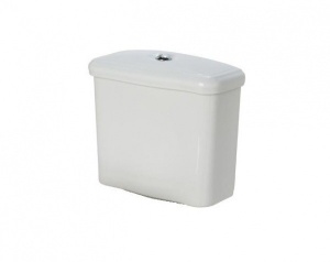 Kerasan Retro Бачок для унитаза моноблок 1012/1013 (без механизма слива) подвод снизу, цвет белый