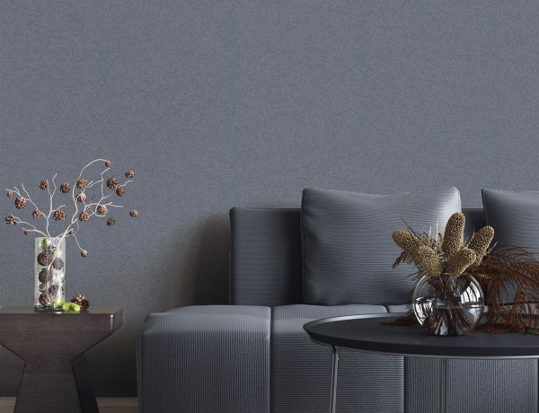 Обои Индустрия NIAGARA, винил на флизелиновой основе, 1,06*10,05м, Синий/Серый однотон в Сочи и Адлере