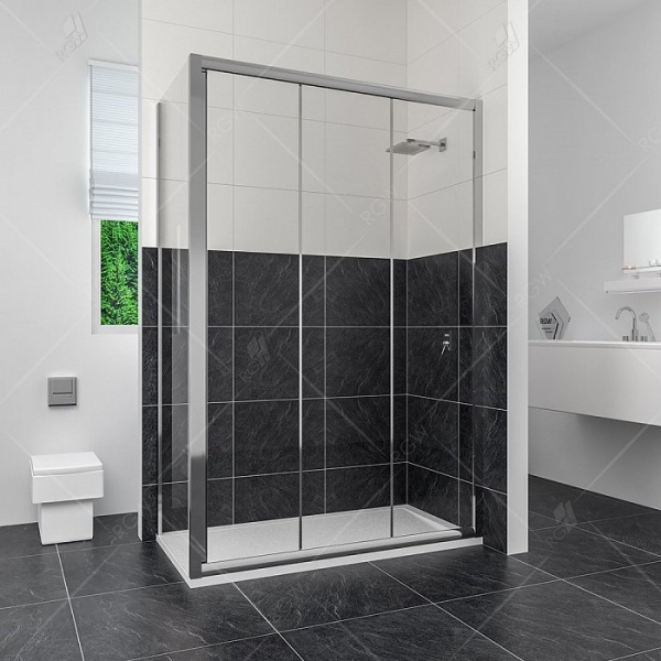 Душевой уголок RGW Classik CL-40 100х90х185 стекло прозрачное  Душевой уголок RGW Classik CL-40 100х90х185 стекло прозрачное
