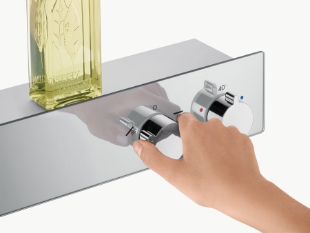 13108400 HG Термостат ShowerTablet 600, для 2 потребителей BM (нужна СЧ 13129180) в Сочи и Адлере 13108400 HG Термостат ShowerTablet 600, для 2 потребителей BM (нужна СЧ 13129180) в Сочи и Адлере