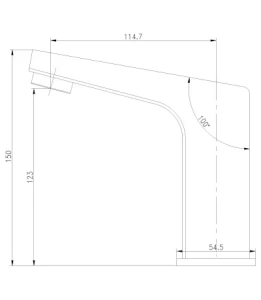 Смеситель Lemark Project LM4650CE для раковины бесконтактный (сенсорный), хром в Сочи и Адлере Смеситель Lemark Project LM4650CE для раковины бесконтактный (сенсорный), хром в Сочи и Адлере