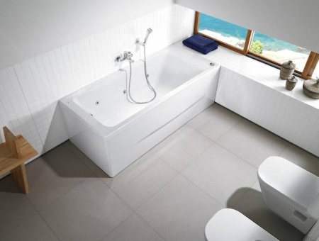 Акриловая прямоугольная ванна EASY 180x80 белая в Сочи и Адлере