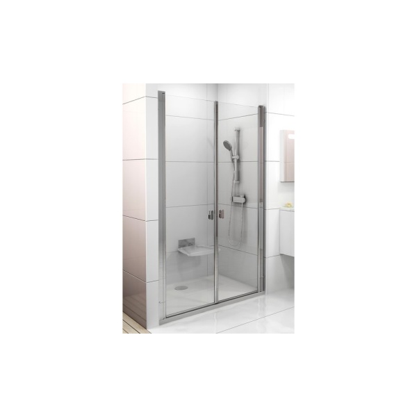 Душевая дверь Chrome CSDL2-100 блестящий+стекло Transparent в Сочи и Адлере Душевая дверь Chrome CSDL2-100 блестящий+стекло Transparent в Сочи и Адлере