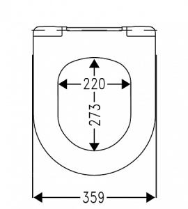 DAMA SENSO Сиденье с крышкой к унитазу тонкое, быстросъем., микролифт (только в комплекте с чашей унитаза) в Сочи и Адлере DAMA SENSO Сиденье с крышкой к унитазу тонкое, быстросъем., микролифт (только в комплекте с чашей унитаза) в Сочи и Адлере