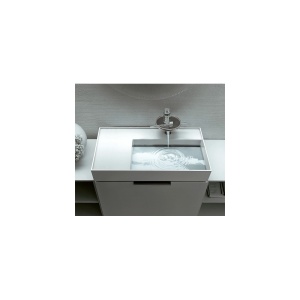 KARTELL умывальник  с 1 отв. д/смесителя в центре /90х46х12/ (бел.) в Сочи и Адлере KARTELL умывальник  с 1 отв. д/смесителя в центре /90х46х12/ (бел.) в Сочи и Адлере